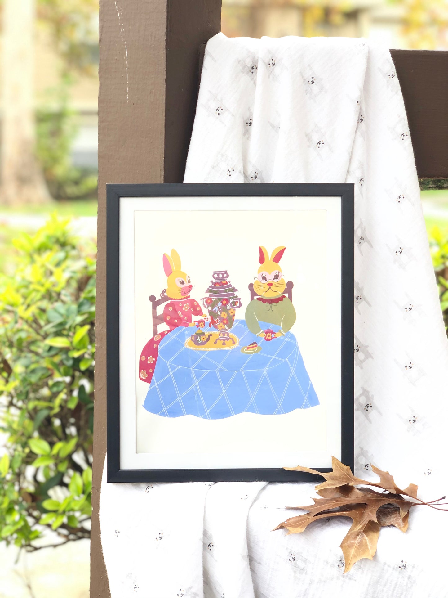 "Kind Daughter" Original Gouache Painting SOLD OUT